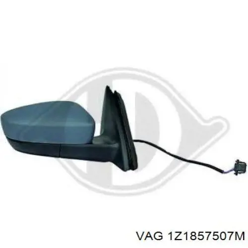Левое боковое зеркало 1Z1857507M VAG