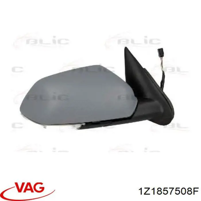Наружное зеркало правое VAG 1Z1857508F цена, от 63.35 USD