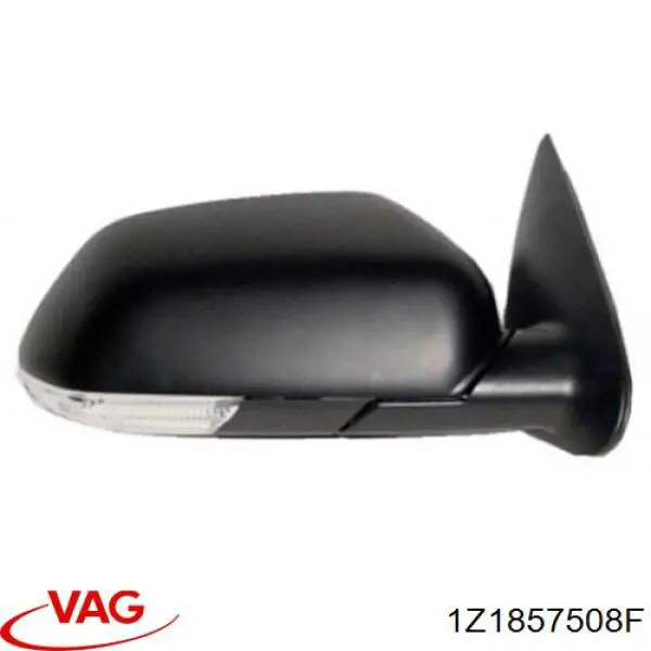 Купить 1Z1857508F VAG Боковое зеркало заднего вида правое