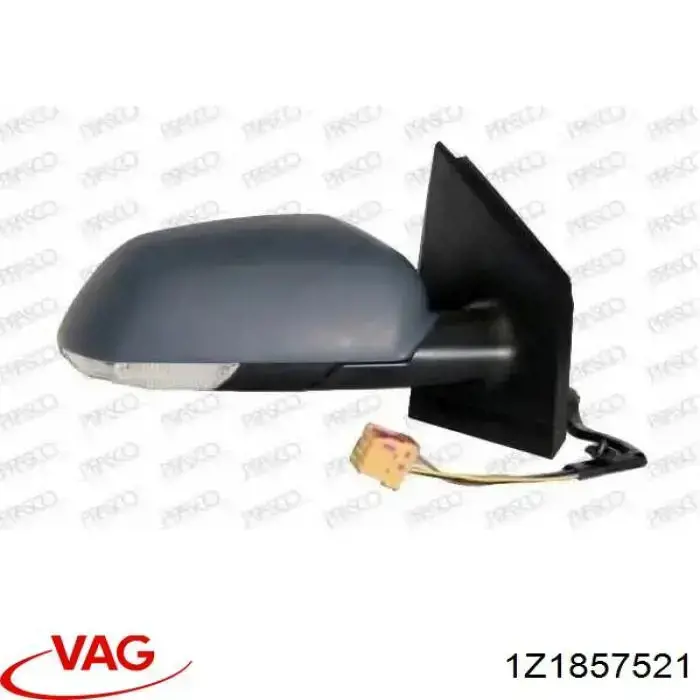 Купить 1Z1857521 VAG Стекло зеркала заднего вида, левого