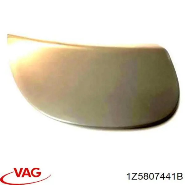 Купить 1Z5807441B9B9 VAG Заглушка бампера буксировочного крюка задняя
