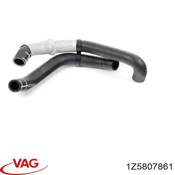 Направляющая заднего бампера левая VAG 1Z5807861 цена, от 4.57 USD