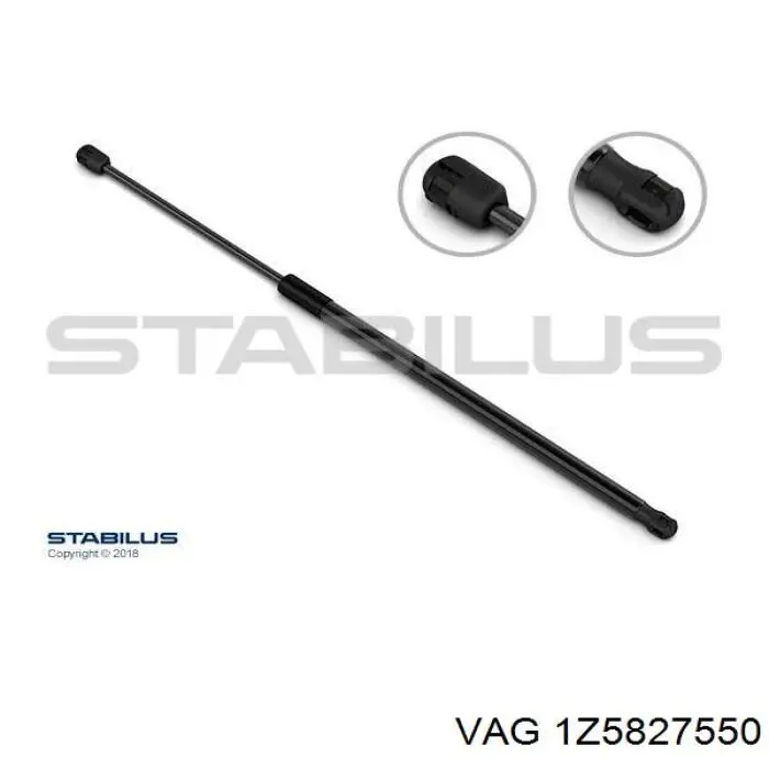 Амортизатор багажника 1Z5827550 VAG
