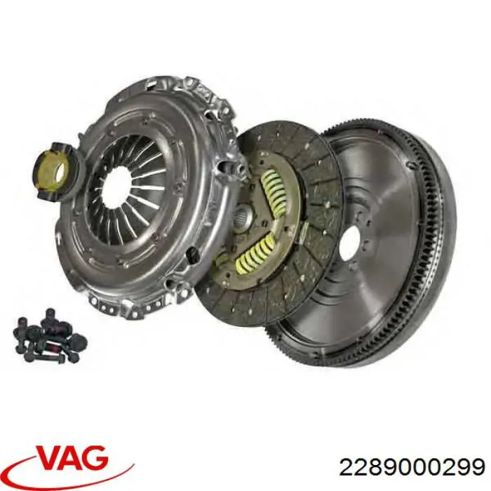 Купить 03L105264Q VAG Комплект сцепления (диск, корзина, подшипник)