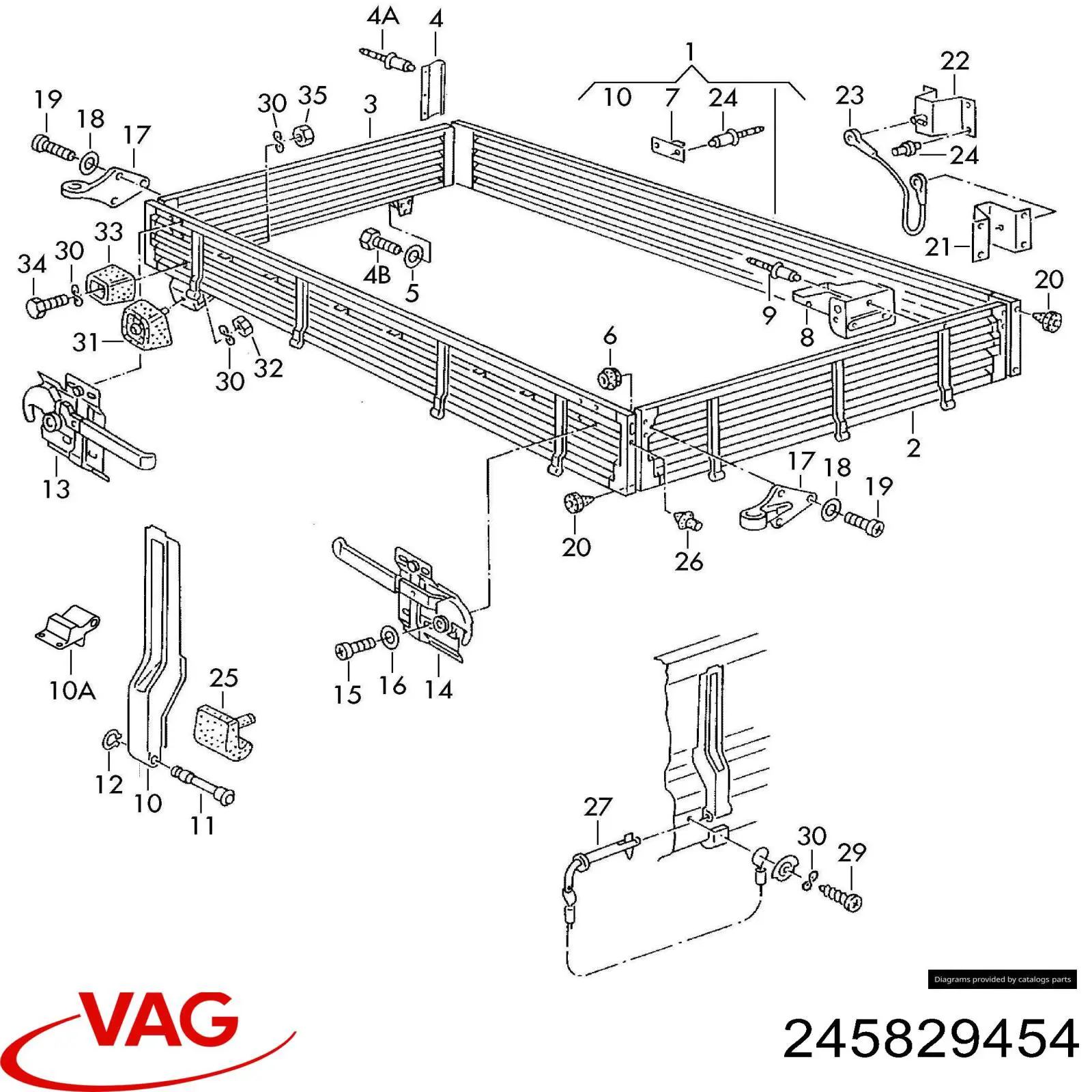  VAG 245829454 цена, от 118.40 USD