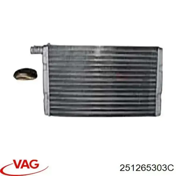 251265303C VAG радиатор печки