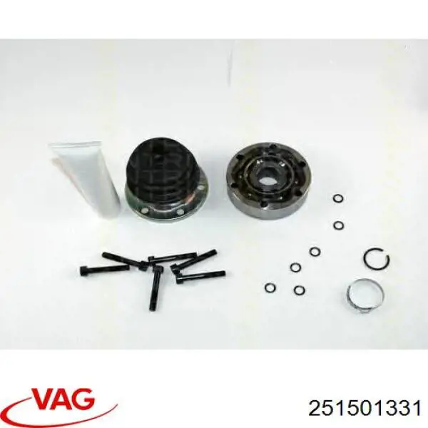 Шарнир угловых скоростей внутренний передний VAG 251501331 цена, от 27.34 USD