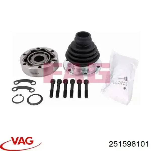 Купить 251598101 VAG ШРУС внутренний
