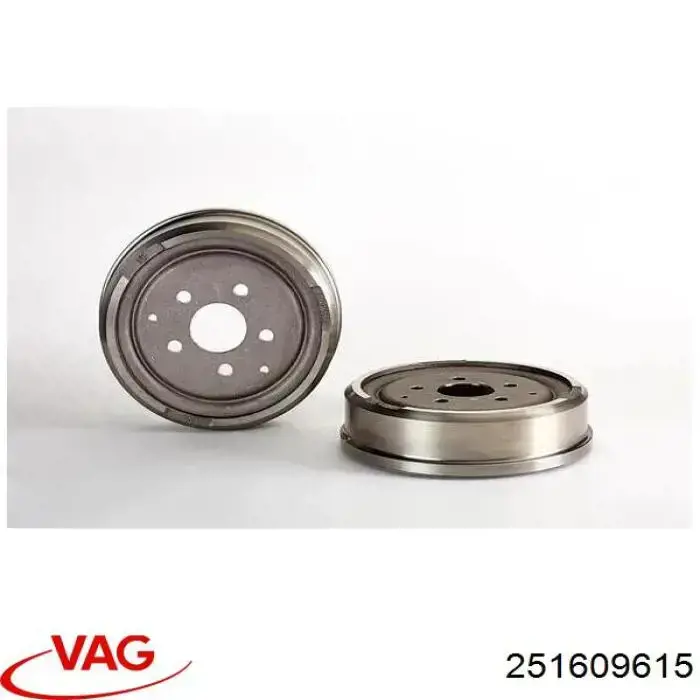 Барабан тормозной задний VAG 251609615 цена, от 41.10 USD