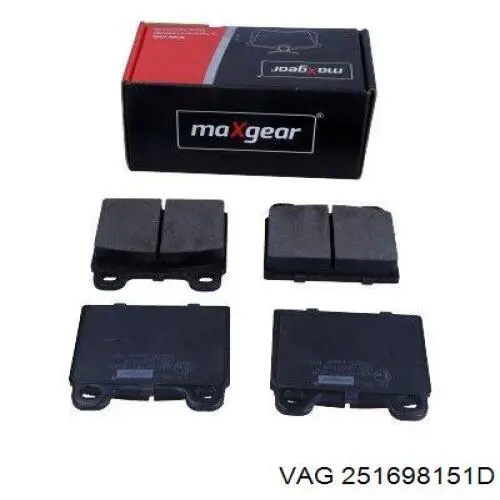 Колодки VAG 251698151D цена, от 14.87 USD