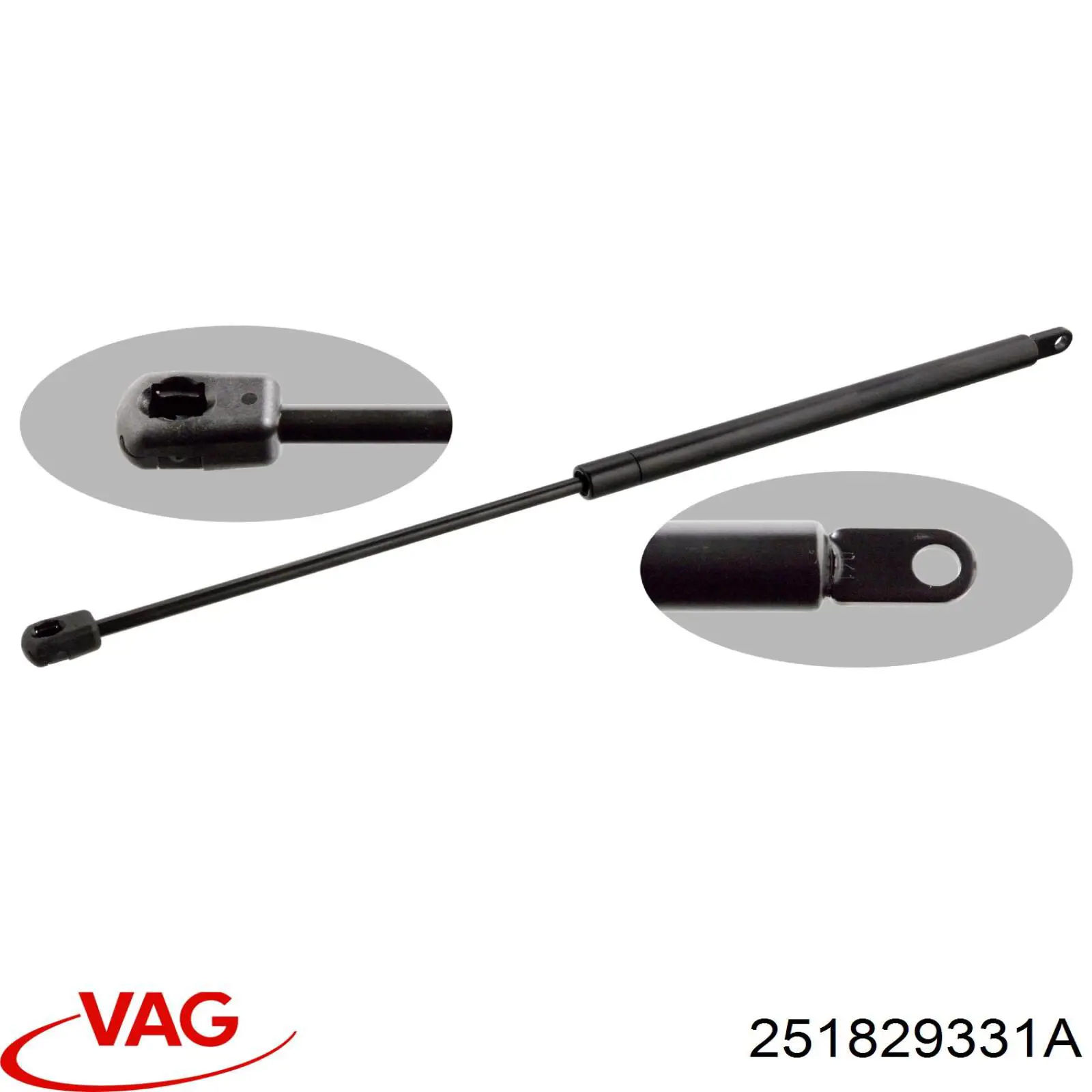 Амортизатор багажника 251829331A VAG
