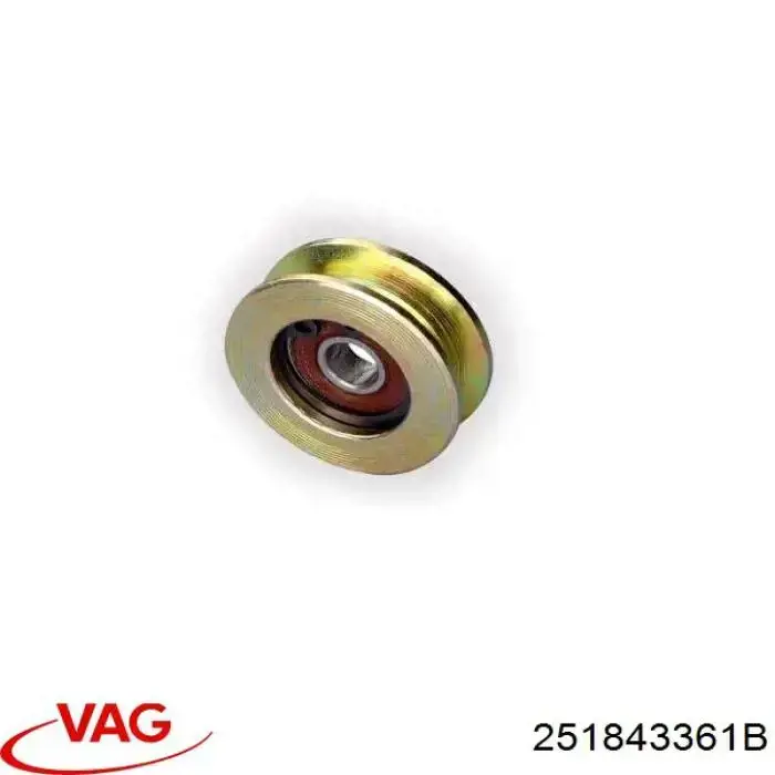 251843361B VAG ролик двери боковой (сдвижной, ремкомплект)