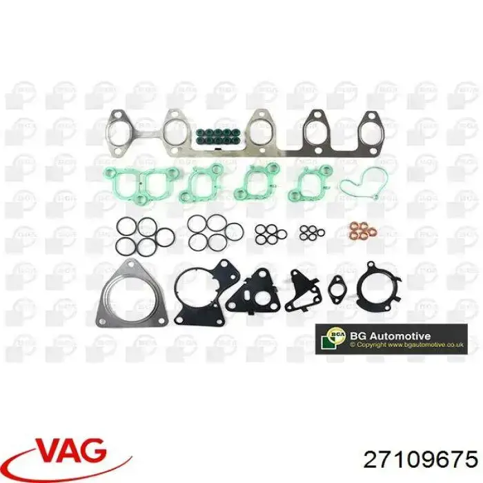 Купить 27109675 VAG Маслосъемный колпачок (сальник клапана) впуск/выпуск, комплект на мотор