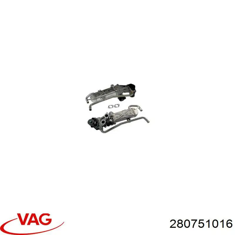 Радиатор системы EGR 280751016 VAG