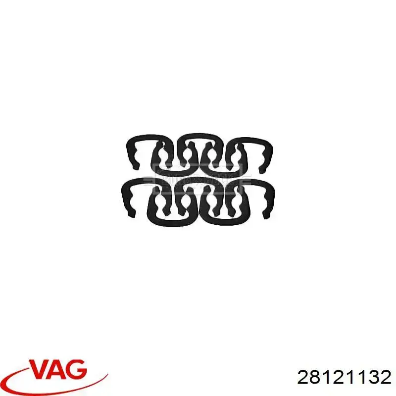 Фланец системы охлаждения 28121132 VAG