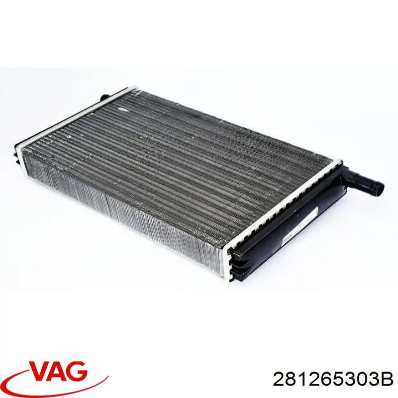 Радиатор печки (отопителя) VAG 281265303B цена, от 28.57 USD