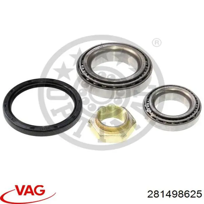 Купить 281498625 VAG Подшипник передней ступицы