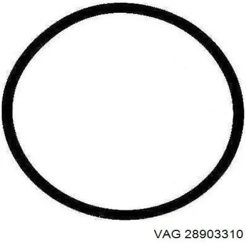 28903310 VAG кольцо уплотнительное кронштейна натяжителя приводного ремня