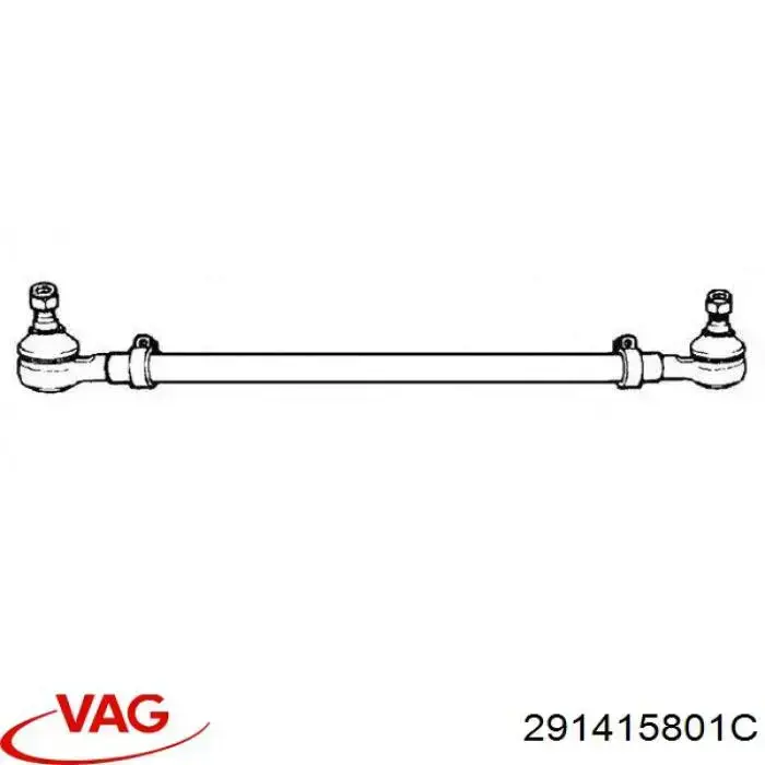 Тяга рулевая центральная G4824 Optimal
