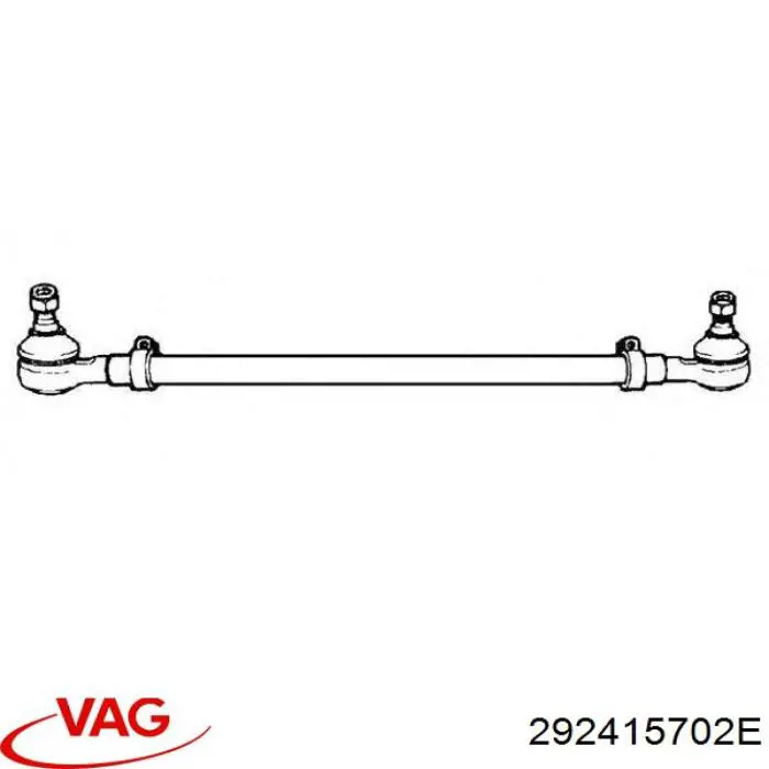 Тяга рулевая в сборе, правая VAG 292415702E цена, от 4.98 USD