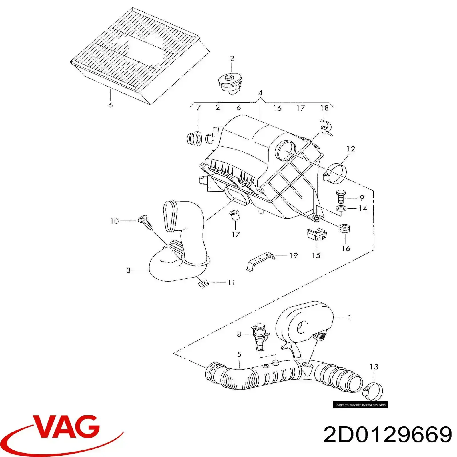  2D0129669 VAG