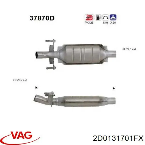  2D0131701FX VAG