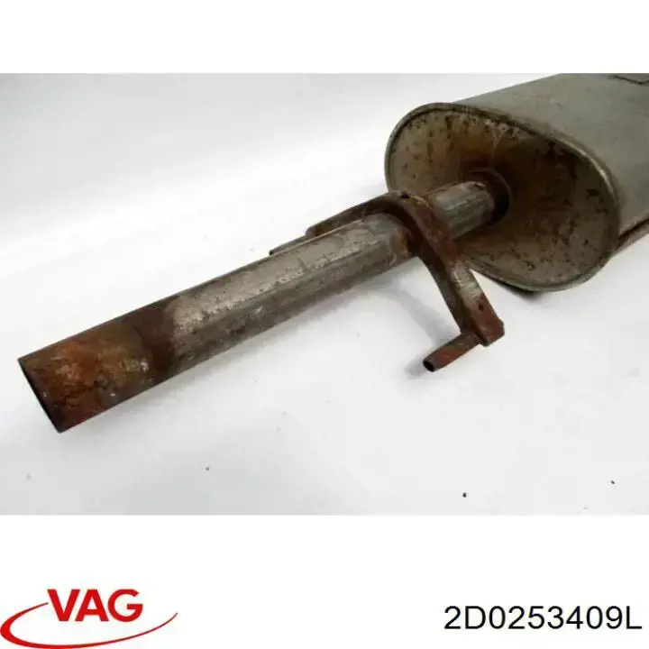 Центральная часть глушителя 2D0253409L VAG