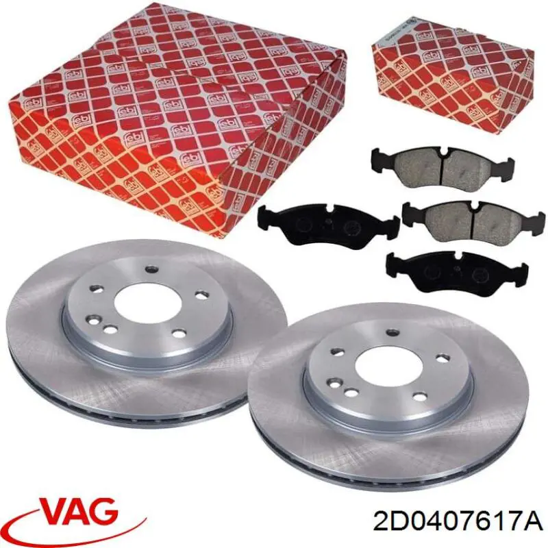 Cubo dianteiro Volkswagen LT 28-46 II 2DC, 2DF