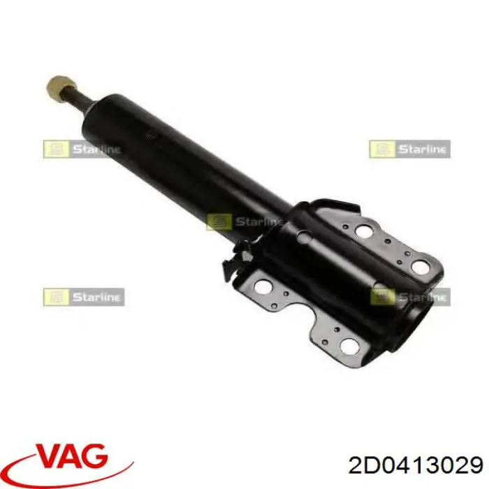 Стойка амортизатора передняя VAG 2D0413029 цена, от 61.86 USD