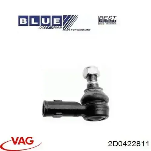2D0422811 VAG наконечник рулевой тяги внешний