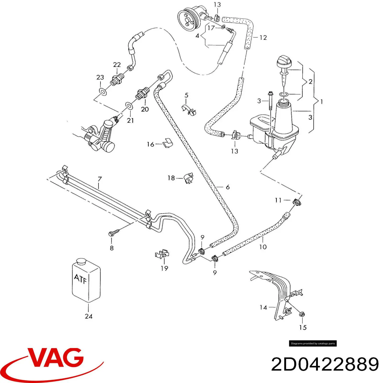  2D0422889 VAG