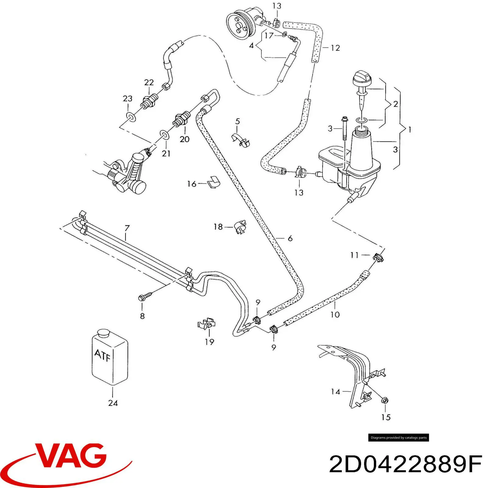  VAG 2D0422889 цена, от 5.64 USD