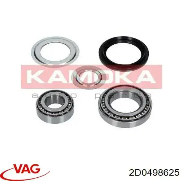 Комплект подшипника ступицы колеса VAG 2D0498625 цена, от 14.51 USD
