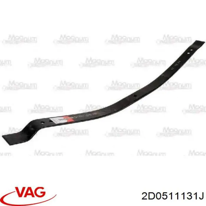 Купить 2D0511131J VAG Рессоры передние (пружины передней подвески)