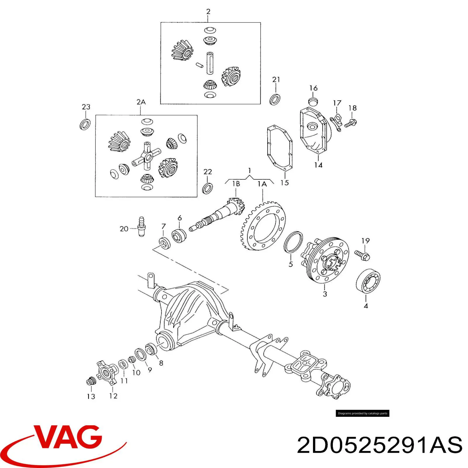 2D0525291AS VAG 