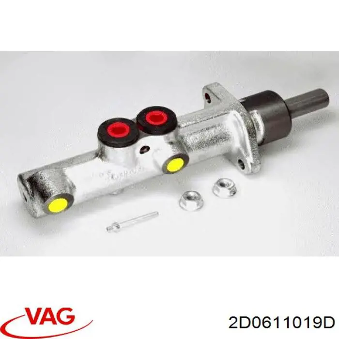 Цилиндр главный тормоза (гидротормозов) VAG 2D0611019D цена, от 43.34 USD