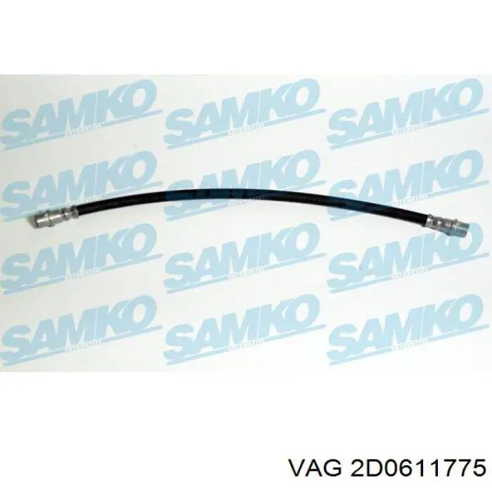 Купить 2D0611775 VAG Задний тормозной шланг