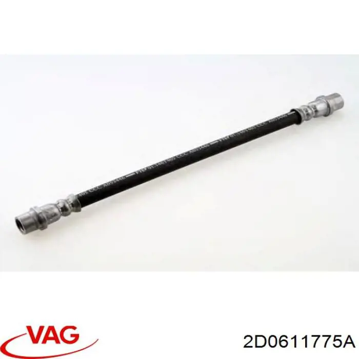Шланг тормозной задний VAG 2D0611775A