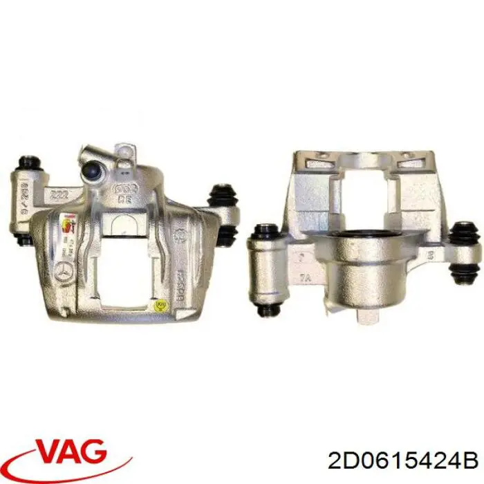 Купить 2D0615424B VAG Суппорт задний правый