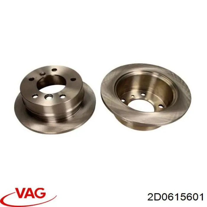 2D0615601 VAG Дисковый тормоз