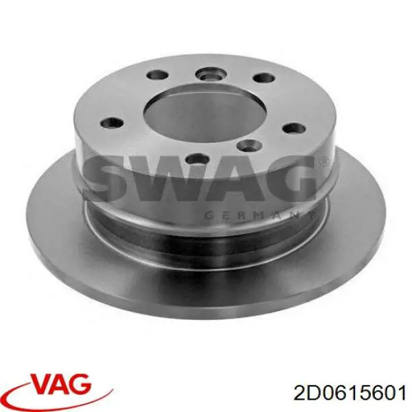 Задний тормозной диск VAG 2D0615601 цена, от 31.38 USD