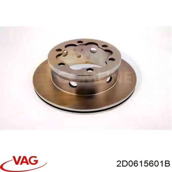 Задний дисковый тормоз VAG 2D0615601B