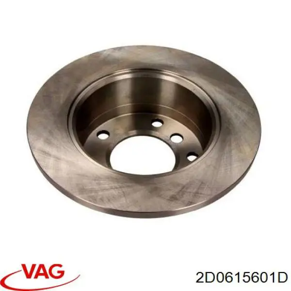 2D0615601D VAG диск тормозной задний