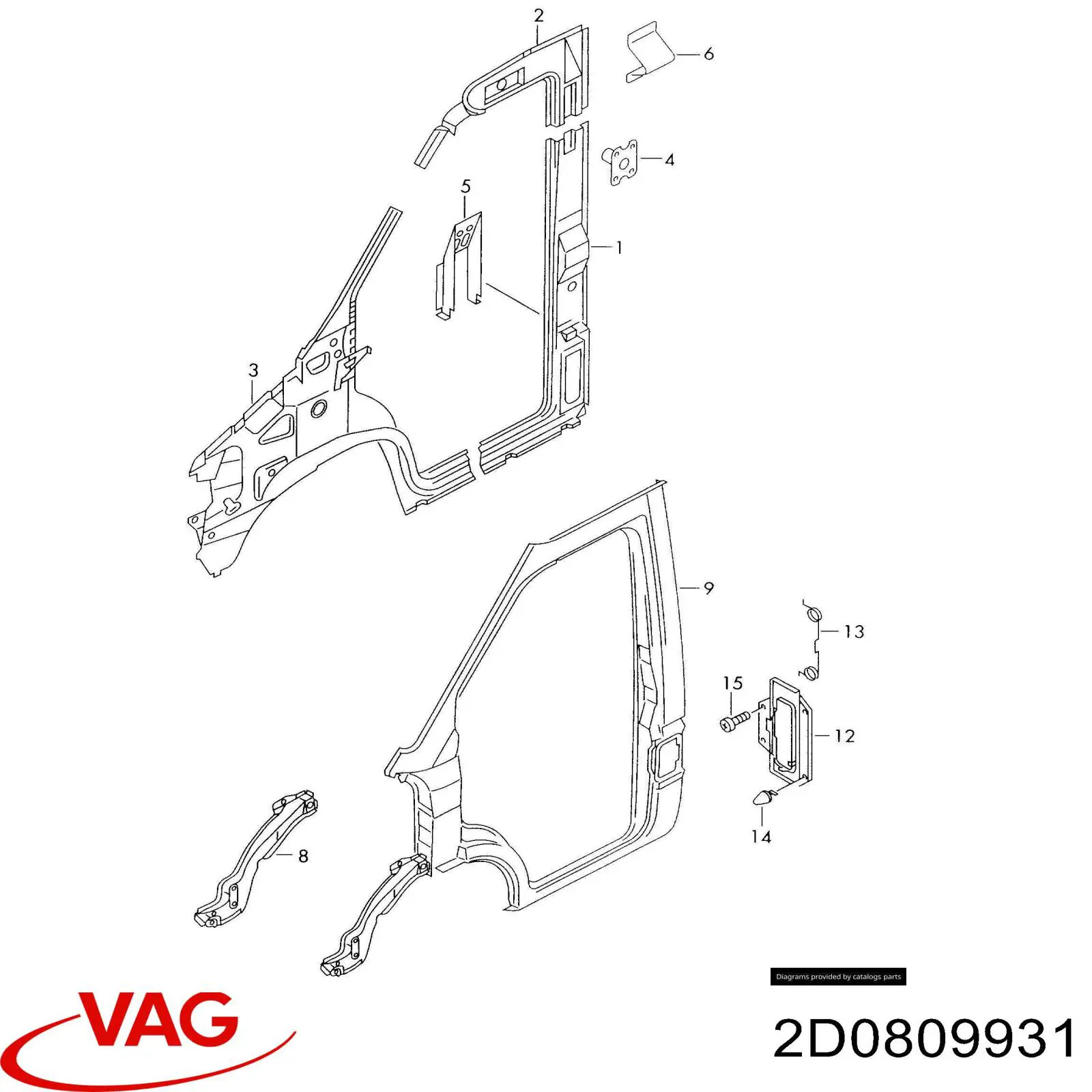  2D0809931 VAG