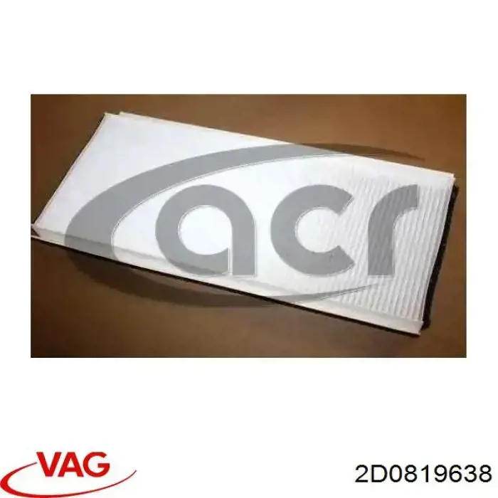 Фильтр воздушный отопителя VAG 2D0819638 цена, от 5.87 USD