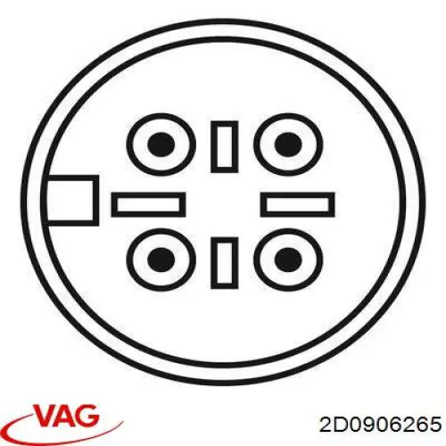 Купить 2D0906265 VAG Датчик концентрации кислорода