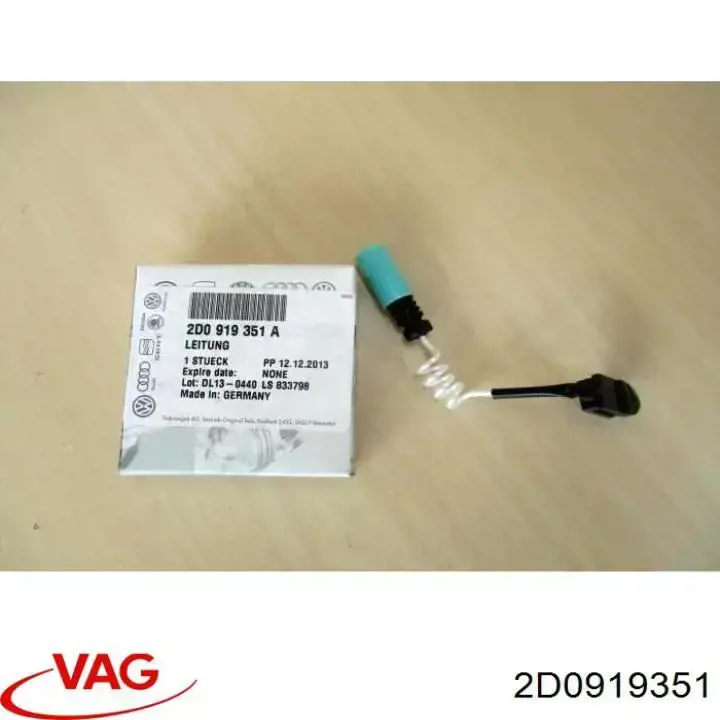 Датчик износа колодок VAG 2D0919351