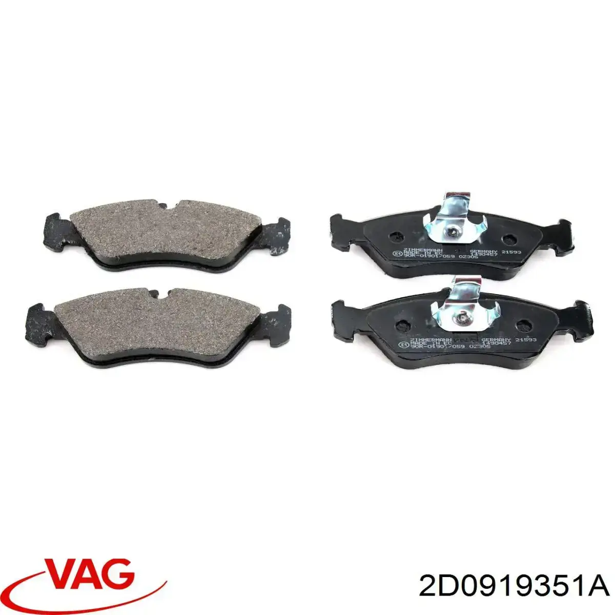 2D0919351A VAG Датчик износа тормозных колодок