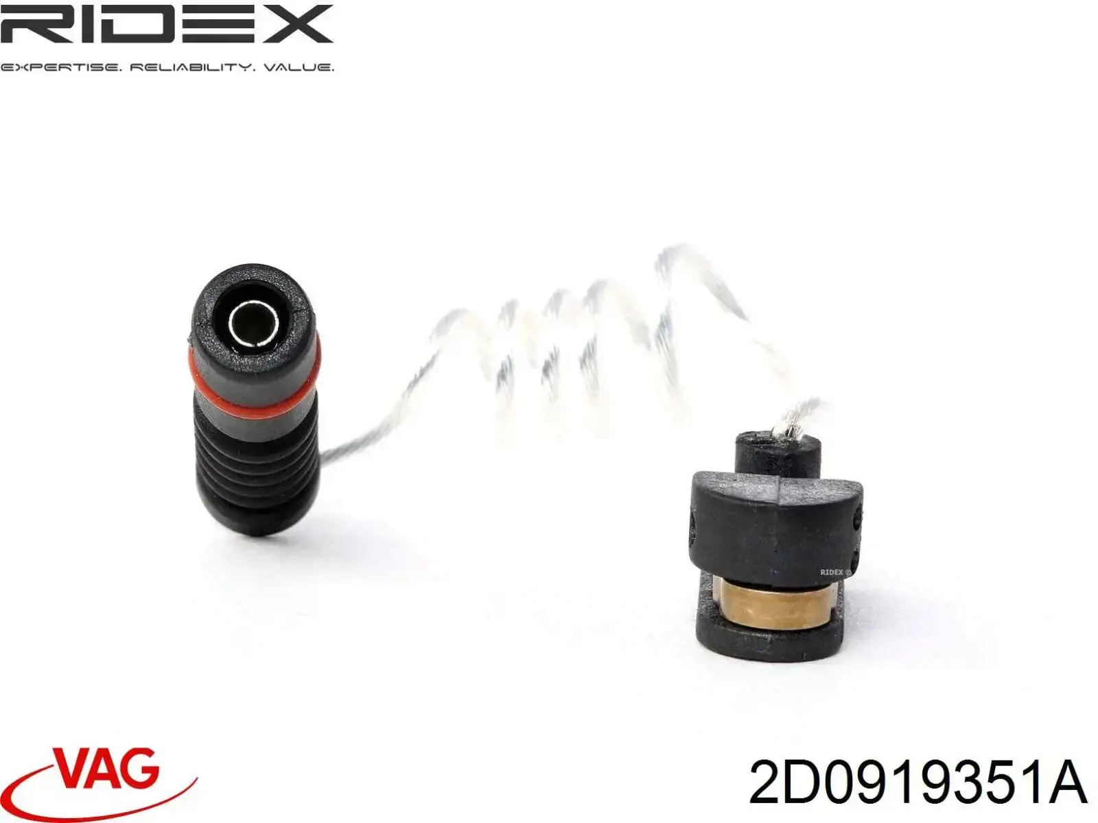Сигнализатор износ тормозных колодок VAG 2D0919351A цена, от 1.86 USD