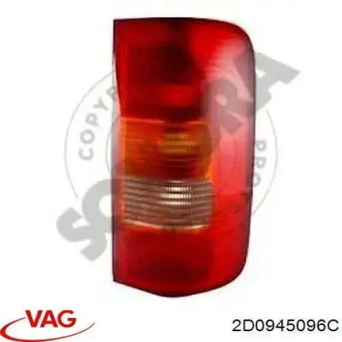 Фонарь задний правый VAG 2D0945096C цена, от 30.39 USD